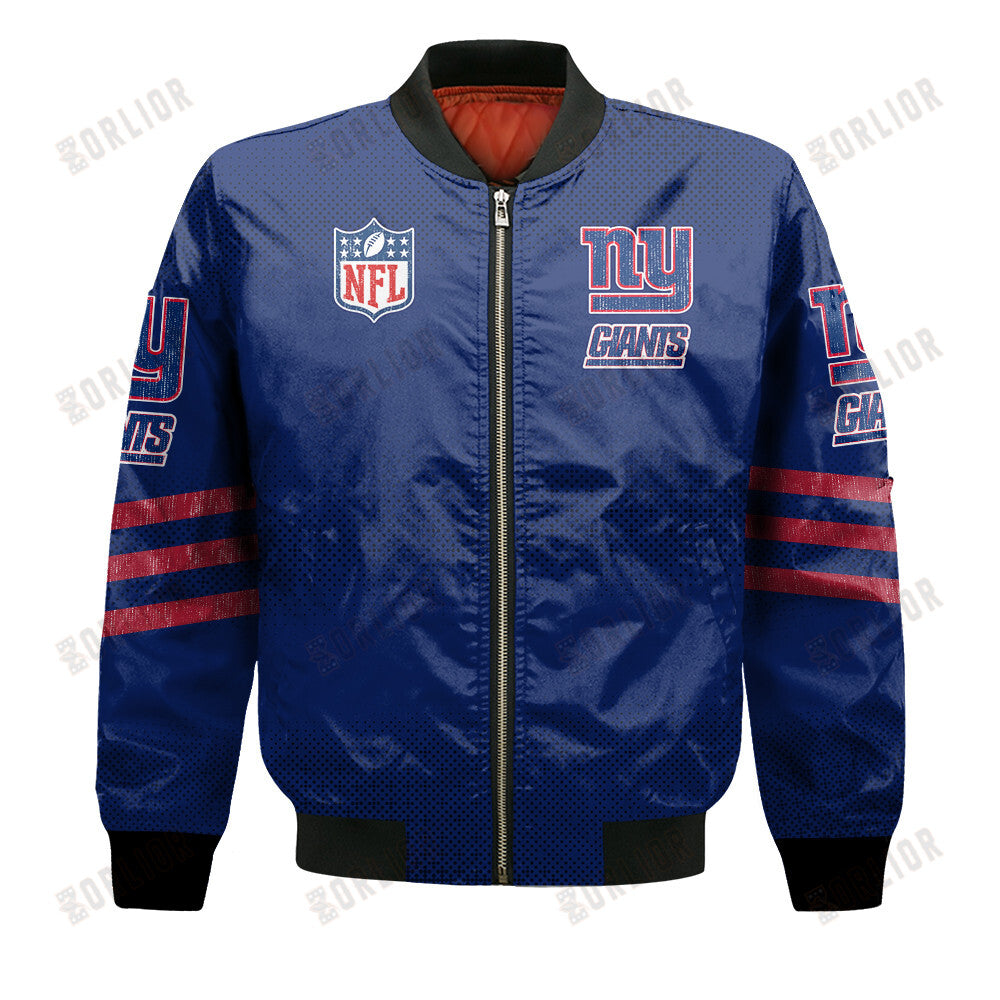 New York Giants Football Team Proud Of Every Championship Win Bomber Jacket