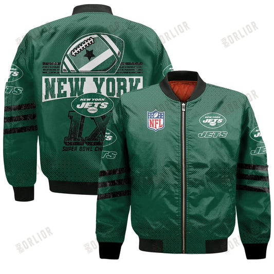 New York Jets Football Team Proud Of Every Championship Win Bomber Jacket