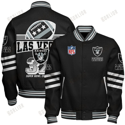 Las Vegas Raiders Football Team Proud Of Every Championship Win Unisex Varsity Jacket