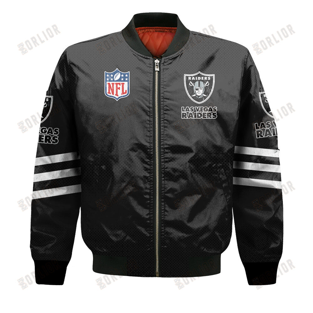 Las Vegas Raiders Football Team Proud Of Every Championship Win Bomber Jacket