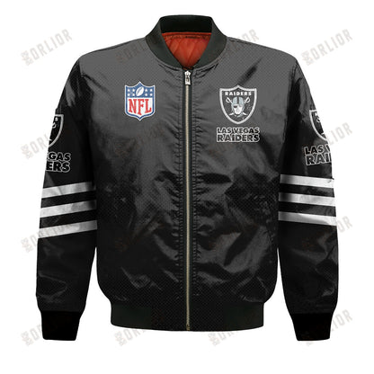 Las Vegas Raiders Football Team Proud Of Every Championship Win Bomber Jacket