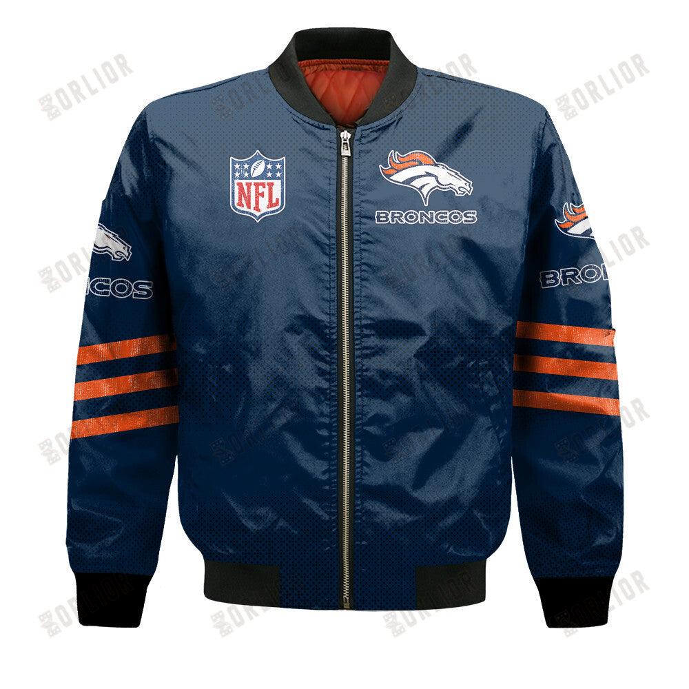 Denver Broncos Football Team Proud Of Every Championship Win Bomber Jacket