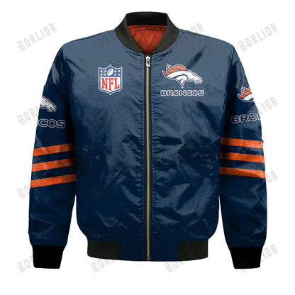Denver Broncos Football Team Proud Of Every Championship Win Bomber Jacket
