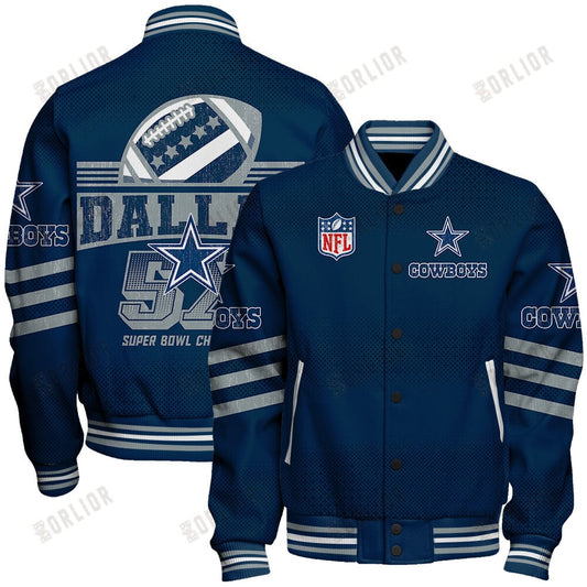 Dallas Cowboys Football Team Proud Of Every Championship Win Unisex Varsity Jacket