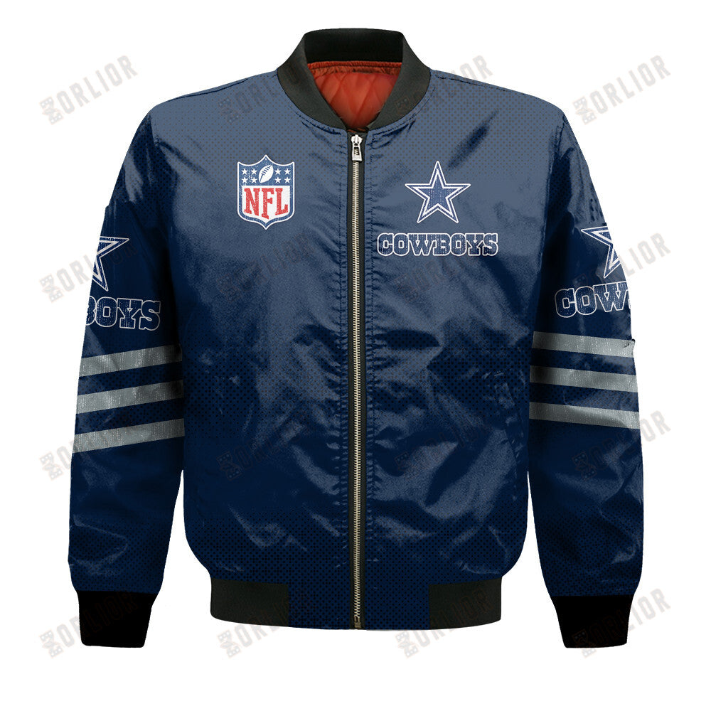 Dallas Cowboys Football Team Proud Of Every Championship Win Bomber Jacket