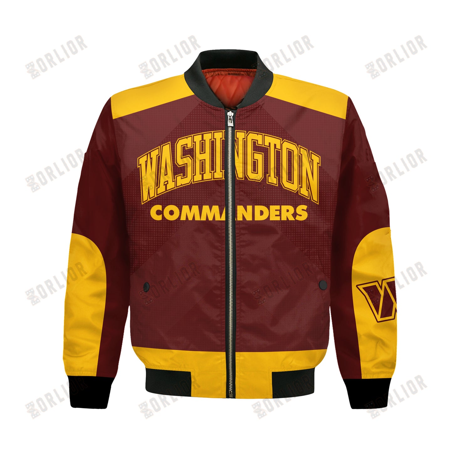 Washington Commanders Football Team 2024 - 25 Stay Ahead Of The Trend Bomber Jacket