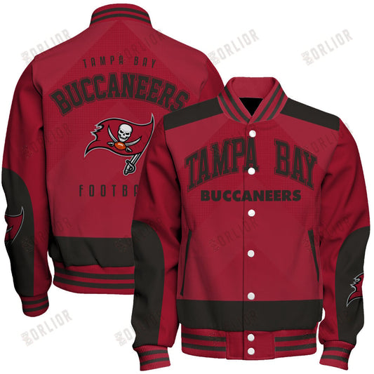 Tampa Bay Buccaneers Football Team 2024 - 25 Stay Ahead Of The Trend Unisex Varsity Jacket