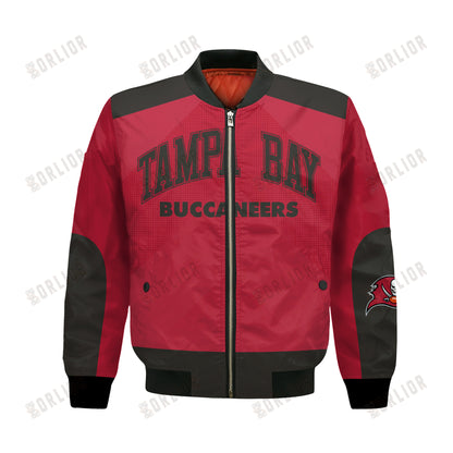 Tampa Bay Buccaneers Football Team 2024 - 25 Stay Ahead Of The Trend Bomber Jacket