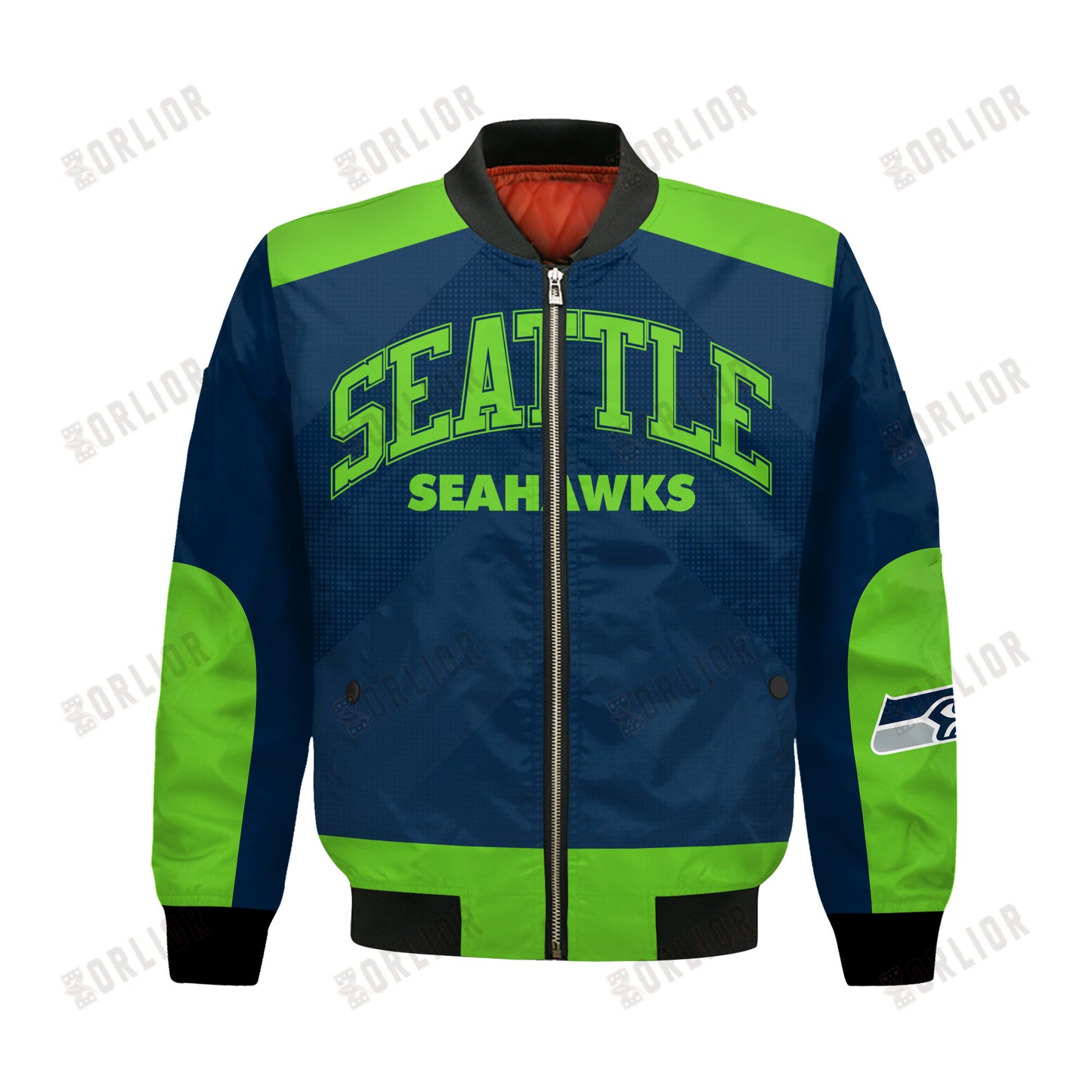 Seattle Seahawks Football Team 2024 - 25 Stay Ahead Of The Trend Bomber Jacket