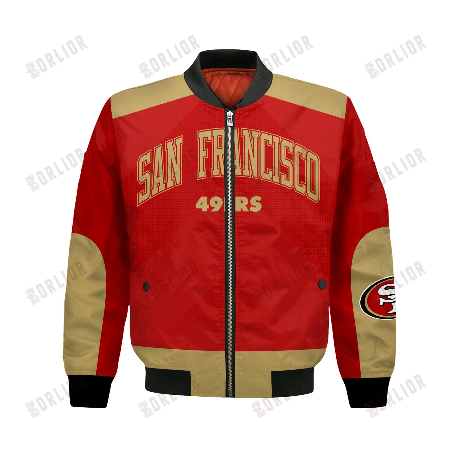 San Francisco 49ers Football Team 2024 - 25 Stay Ahead Of The Trend Bomber Jacket