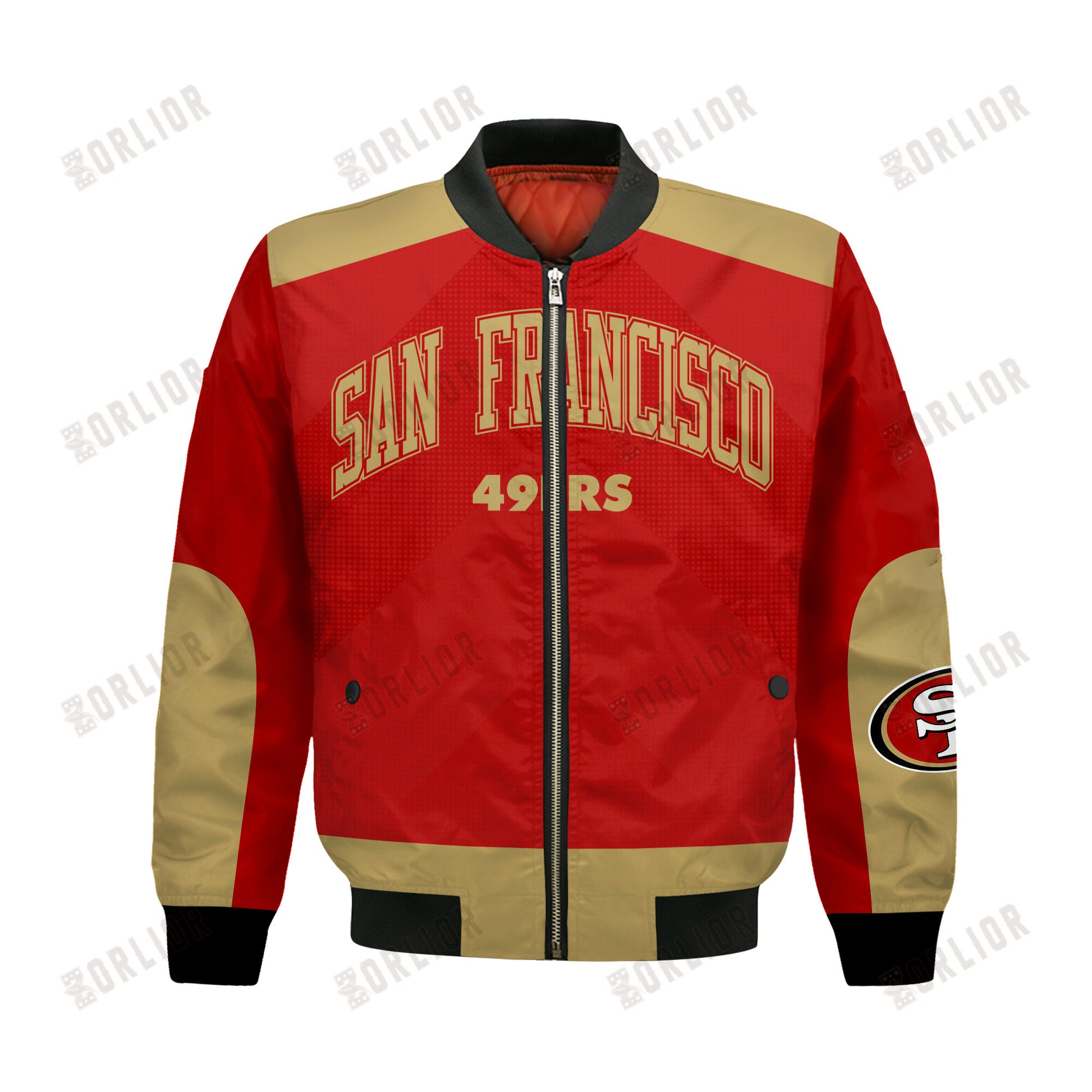 San Francisco 49ers Football Team 2024 - 25 Stay Ahead Of The Trend Bomber Jacket