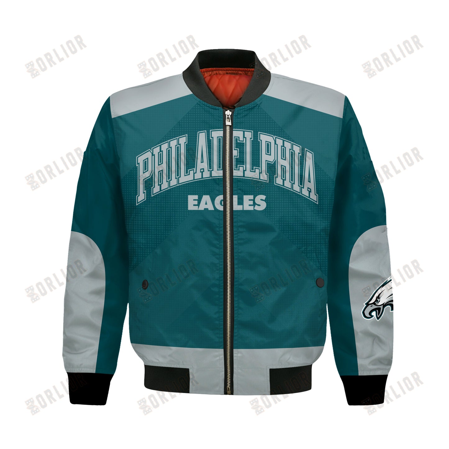 Philadelphia Eagles Football Team 2024 - 25 Stay Ahead Of The Trend Bomber Jacket