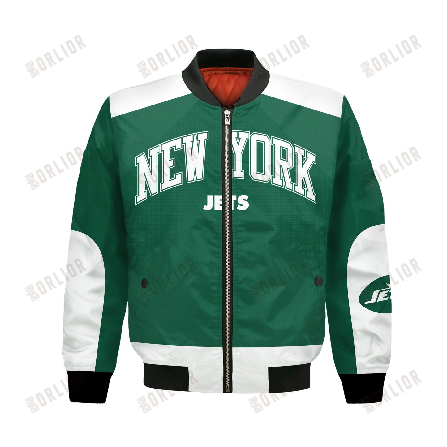 New York Jets Football Team 2024 - 25 Stay Ahead Of The Trend Bomber Jacket