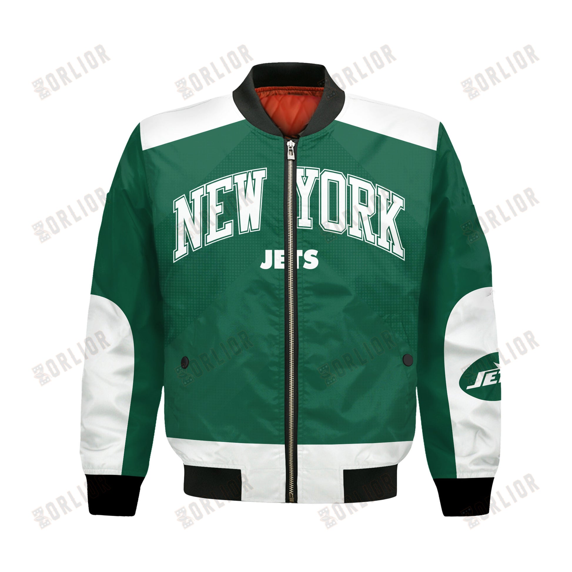 New York Jets Football Team 2024 - 25 Stay Ahead Of The Trend Bomber Jacket