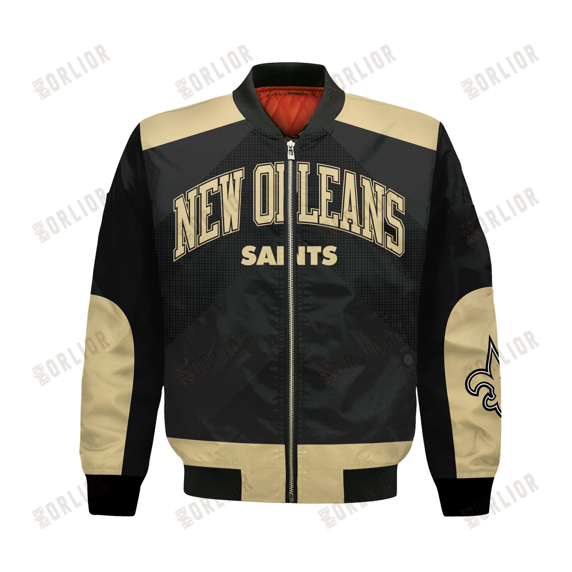 New Orleans Saints Football Team 2024 - 25 Stay Ahead Of The Trend Bomber Jacket