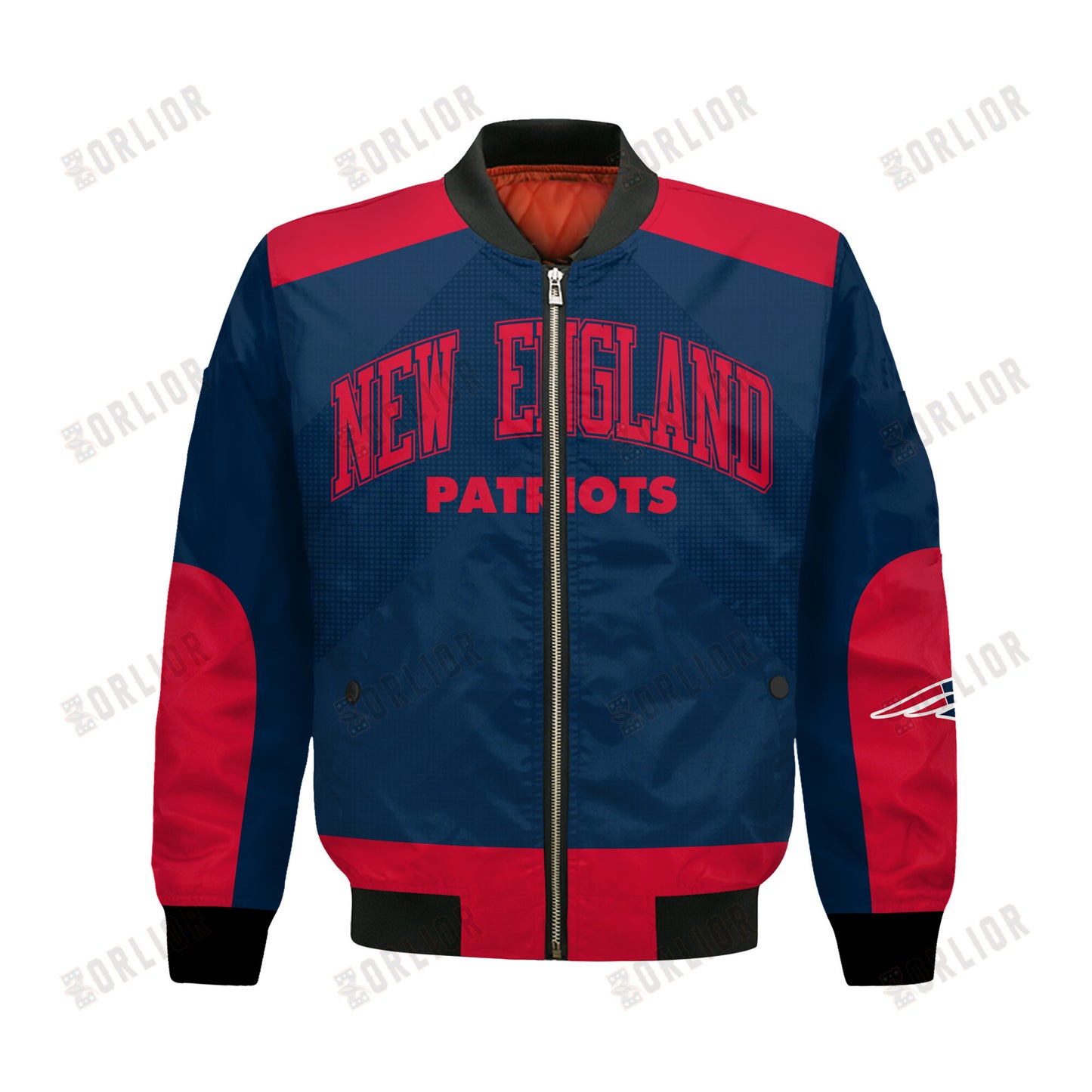 New England Patriots Football Team 2024 - 25 Stay Ahead Of The Trend Bomber Jacket