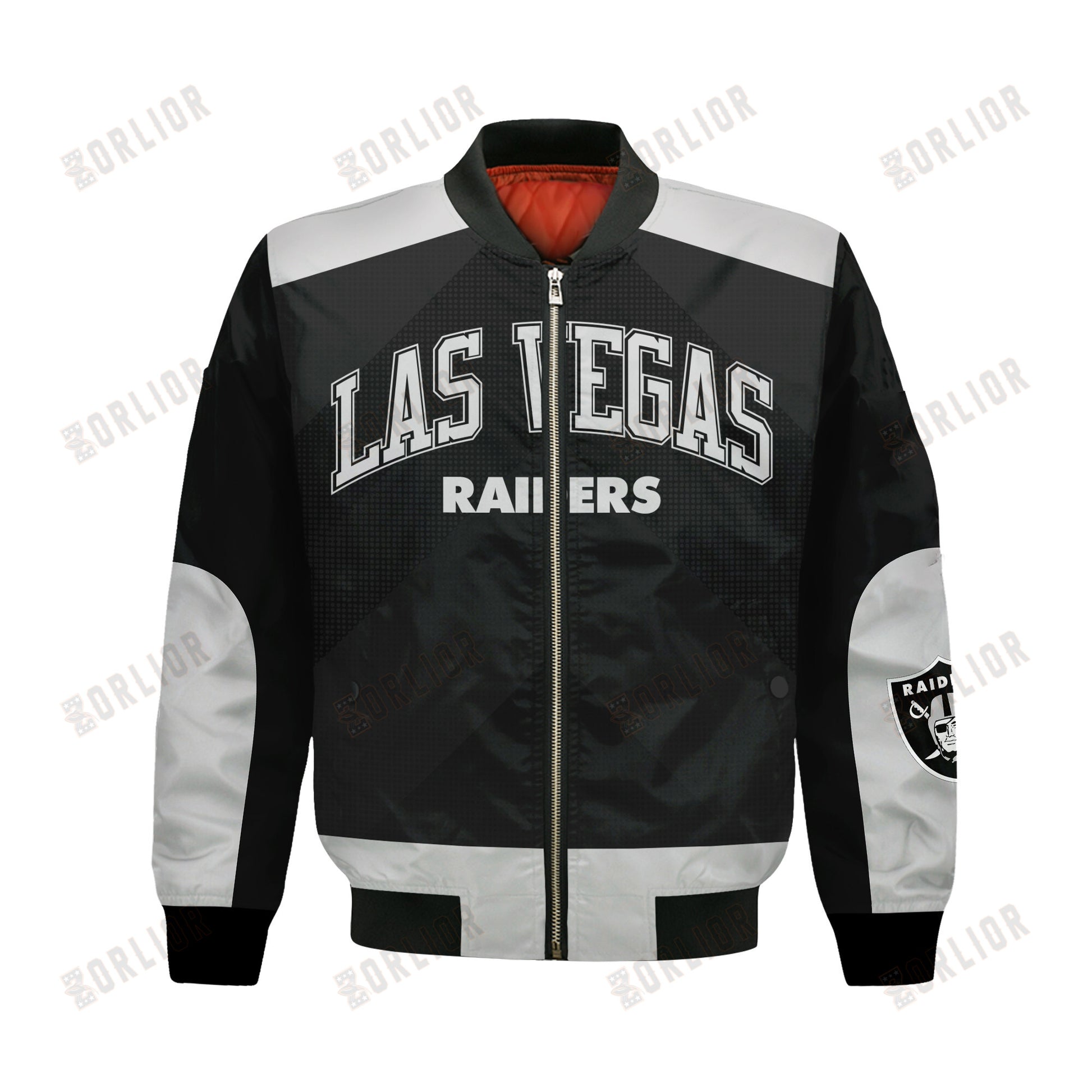 Las Vegas Raiders Football Team 2024 - 25 Stay Ahead Of The Trend Bomber Jacket