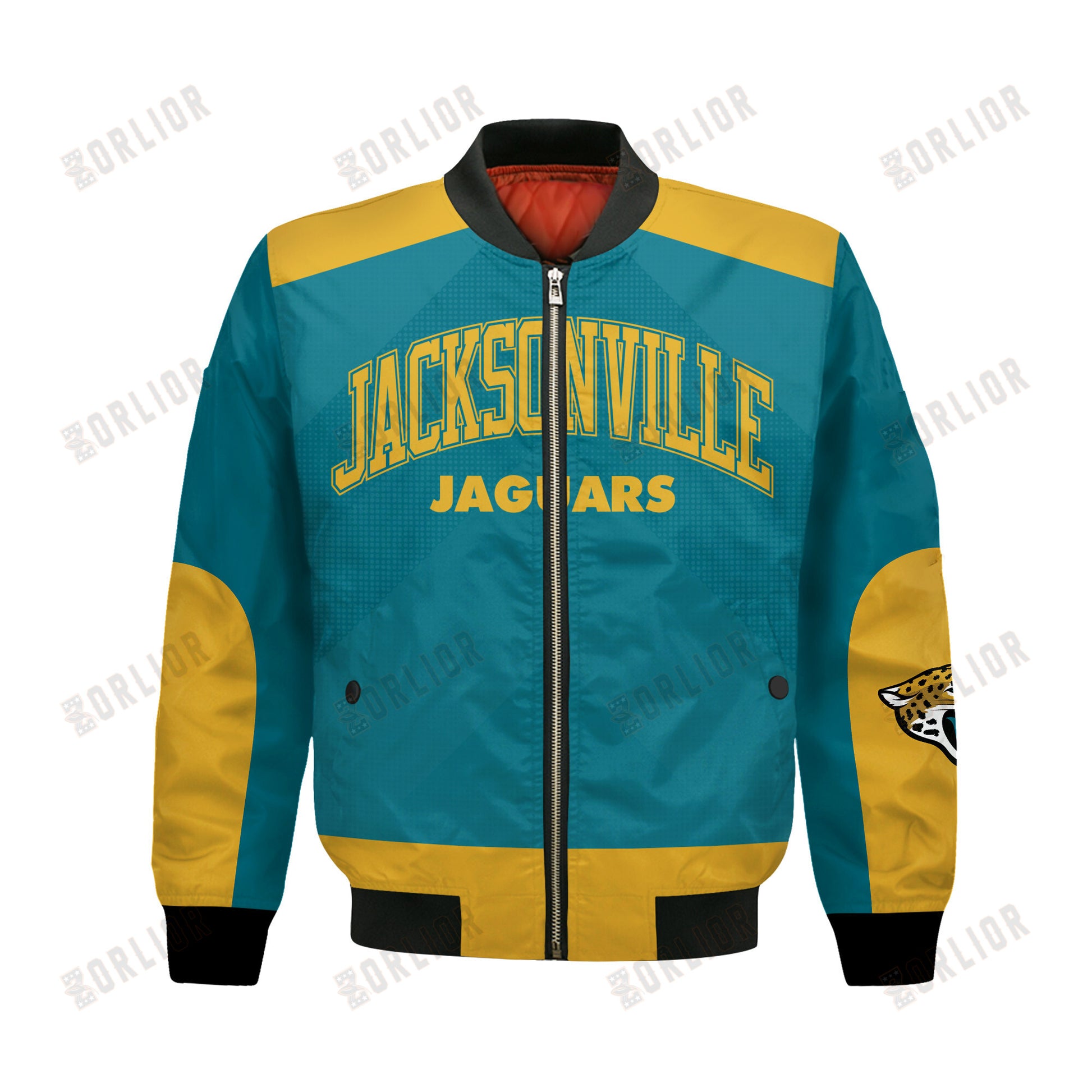 Jacksonville Jaguars Football Team 2024 - 25 Stay Ahead Of The Trend Bomber Jacket