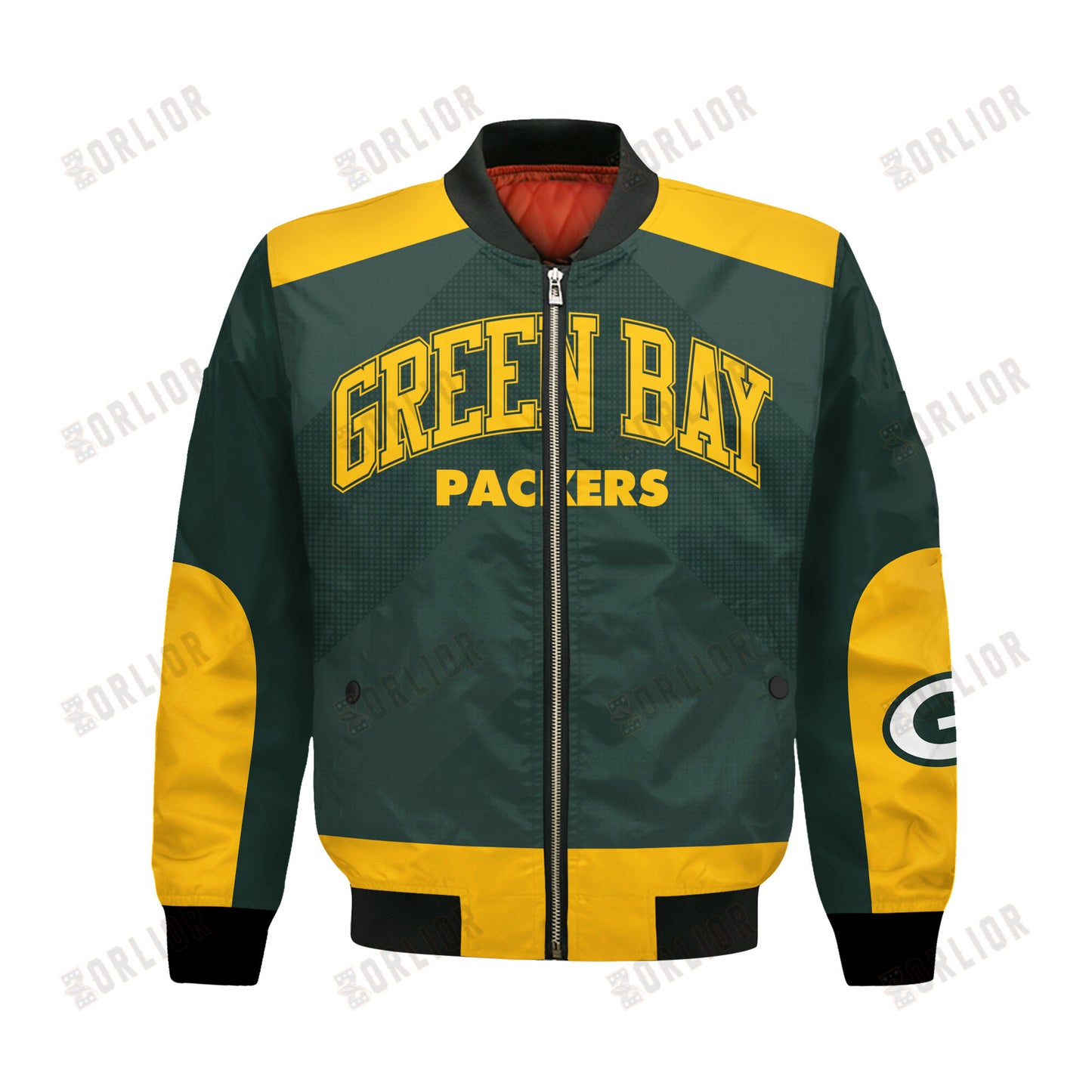 Green Bay Packers Football Team 2024 - 25 Stay Ahead Of The Trend Bomber Jacket