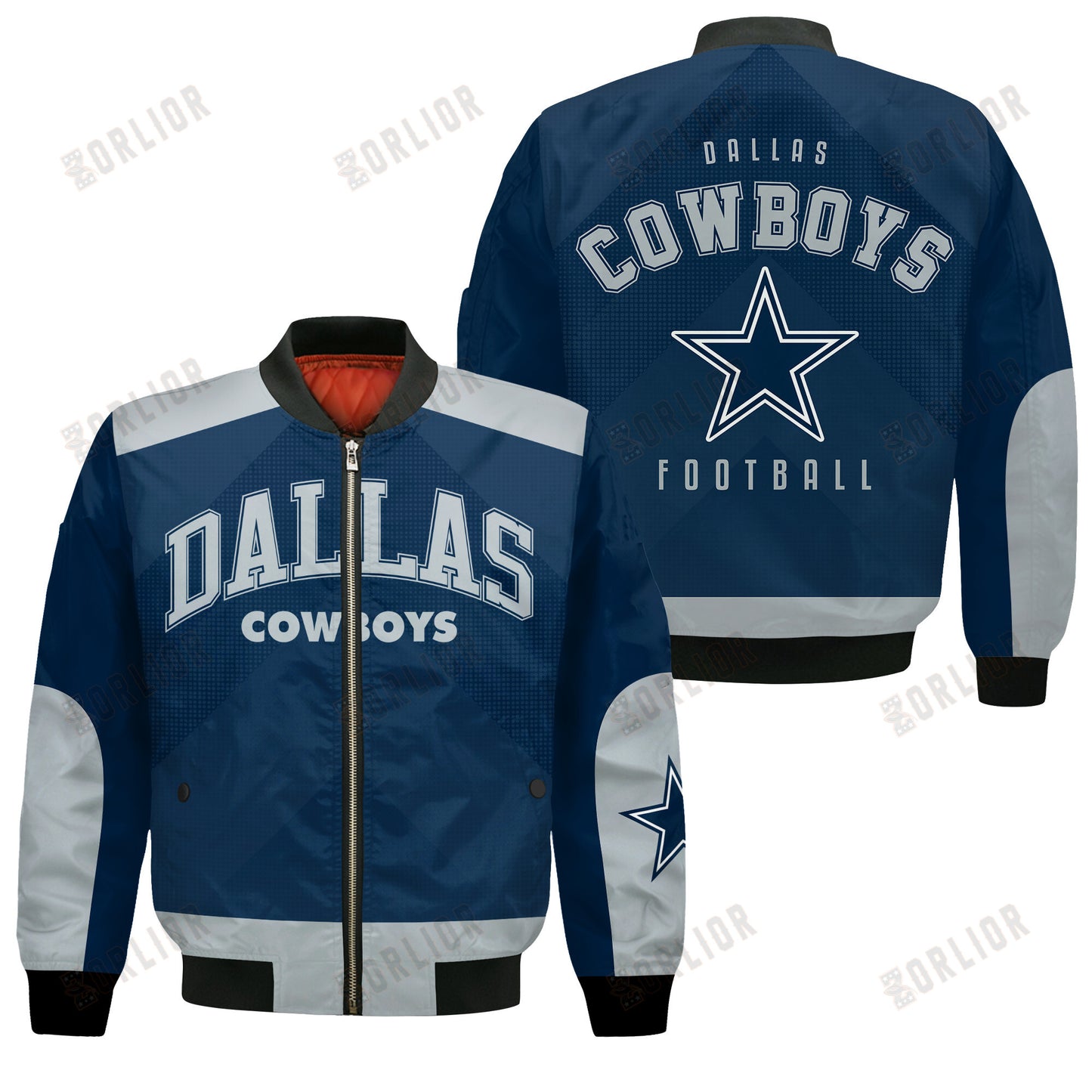 Dallas Cowboys Football Team 2024 - 25 Stay Ahead Of The Trend Bomber Jacket