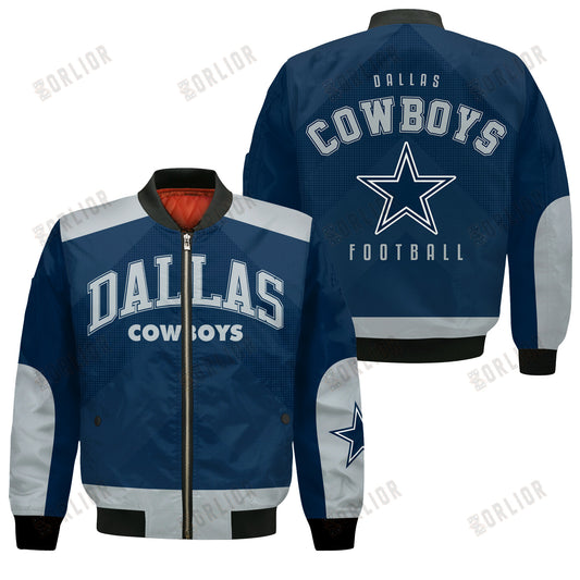 Dallas Cowboys Football Team 2024 - 25 Stay Ahead Of The Trend Bomber Jacket
