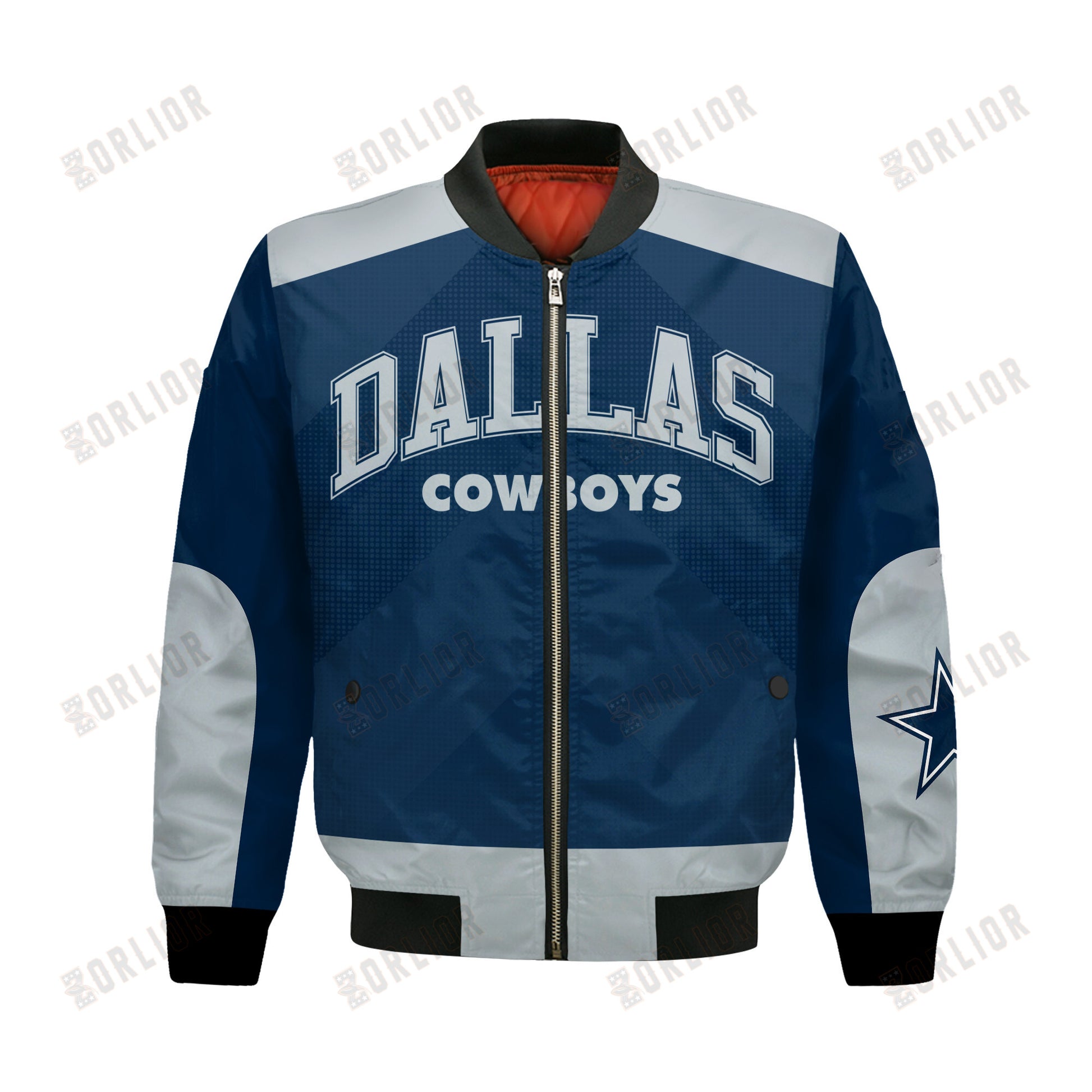 Dallas Cowboys Football Team 2024 - 25 Stay Ahead Of The Trend Bomber Jacket