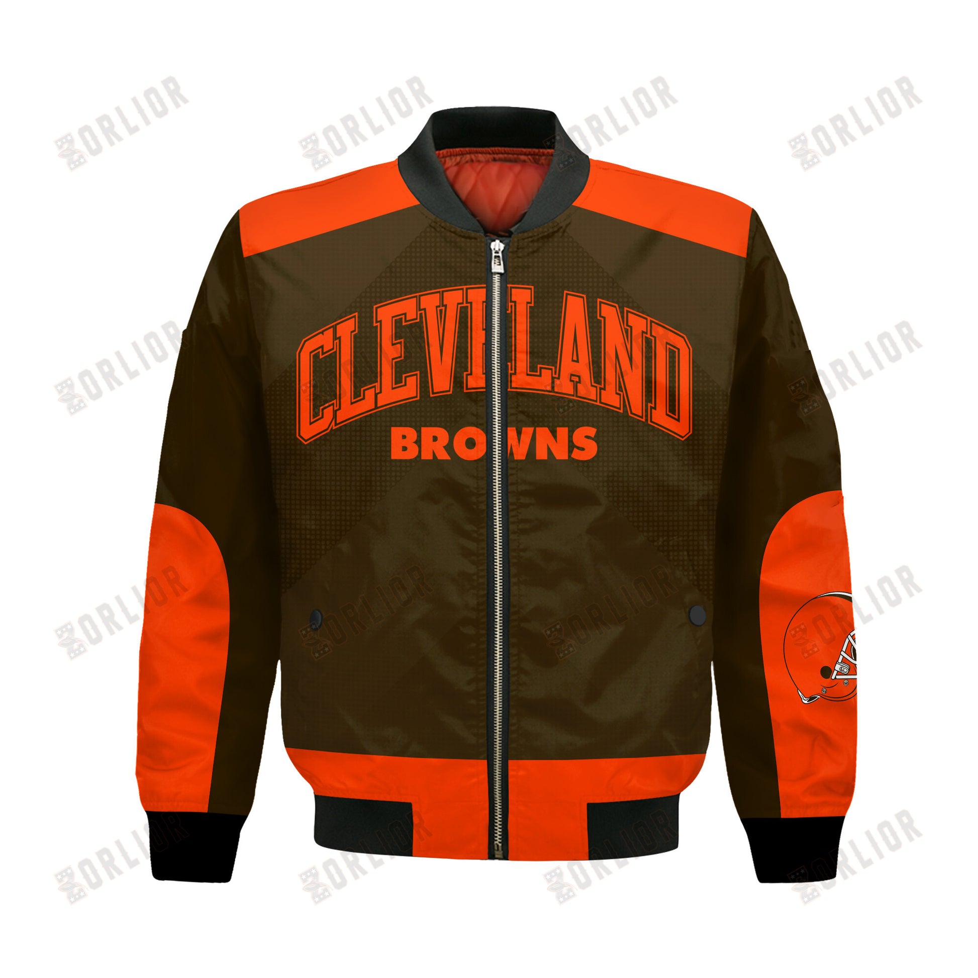 Cleveland Browns Football Team 2024 - 25 Stay Ahead Of The Trend Bomber Jacket