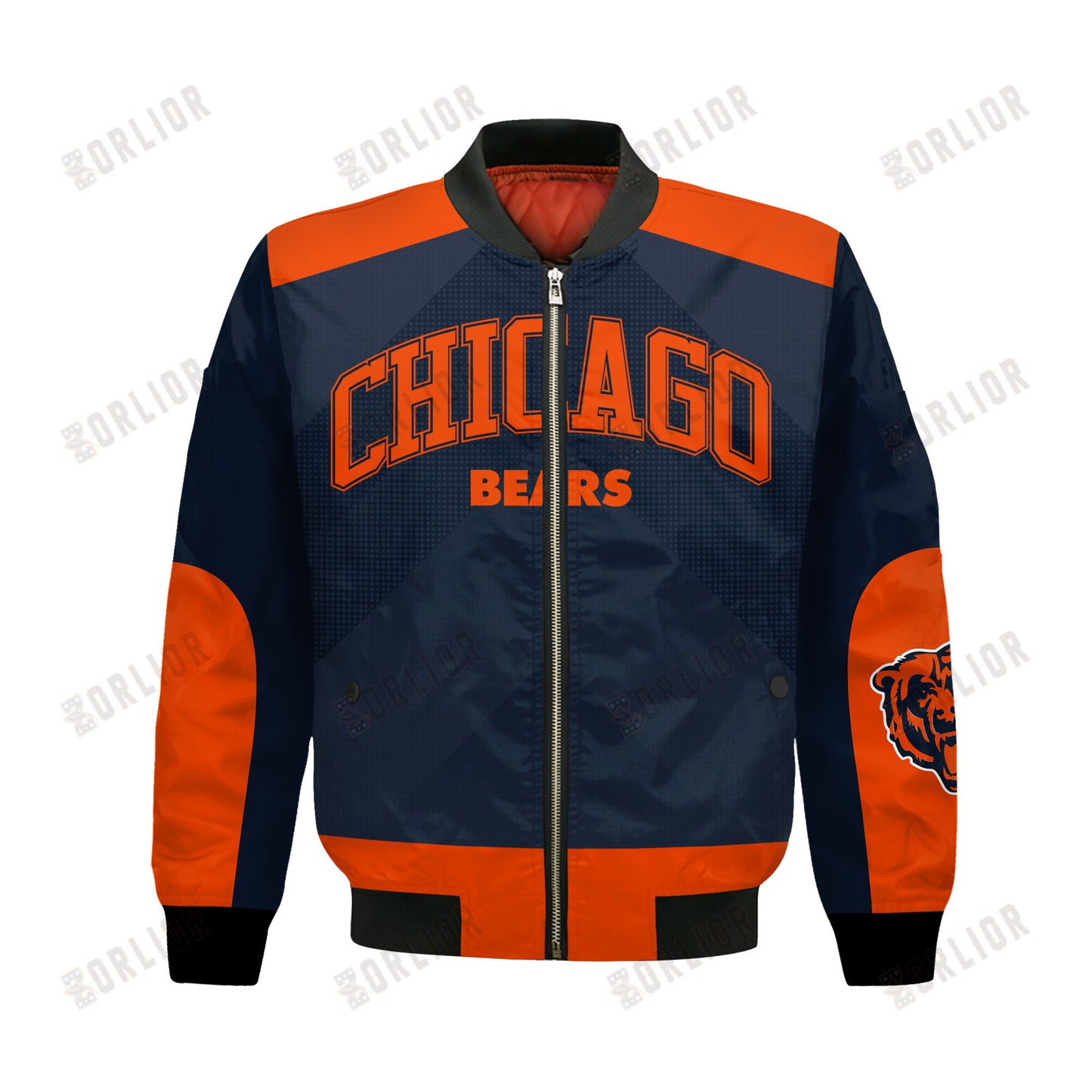 Chicago Bears Football Team 2024 - 25 Stay Ahead Of The Trend Bomber Jacket