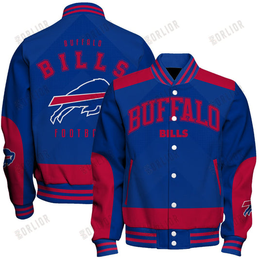 Buffalo Bills Football Team 2024 - 25 Stay Ahead Of The Trend Unisex Varsity Jacket