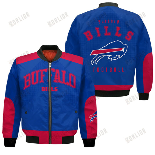 Buffalo Bills Football Team 2024 - 25 Stay Ahead Of The Trend Bomber Jacket