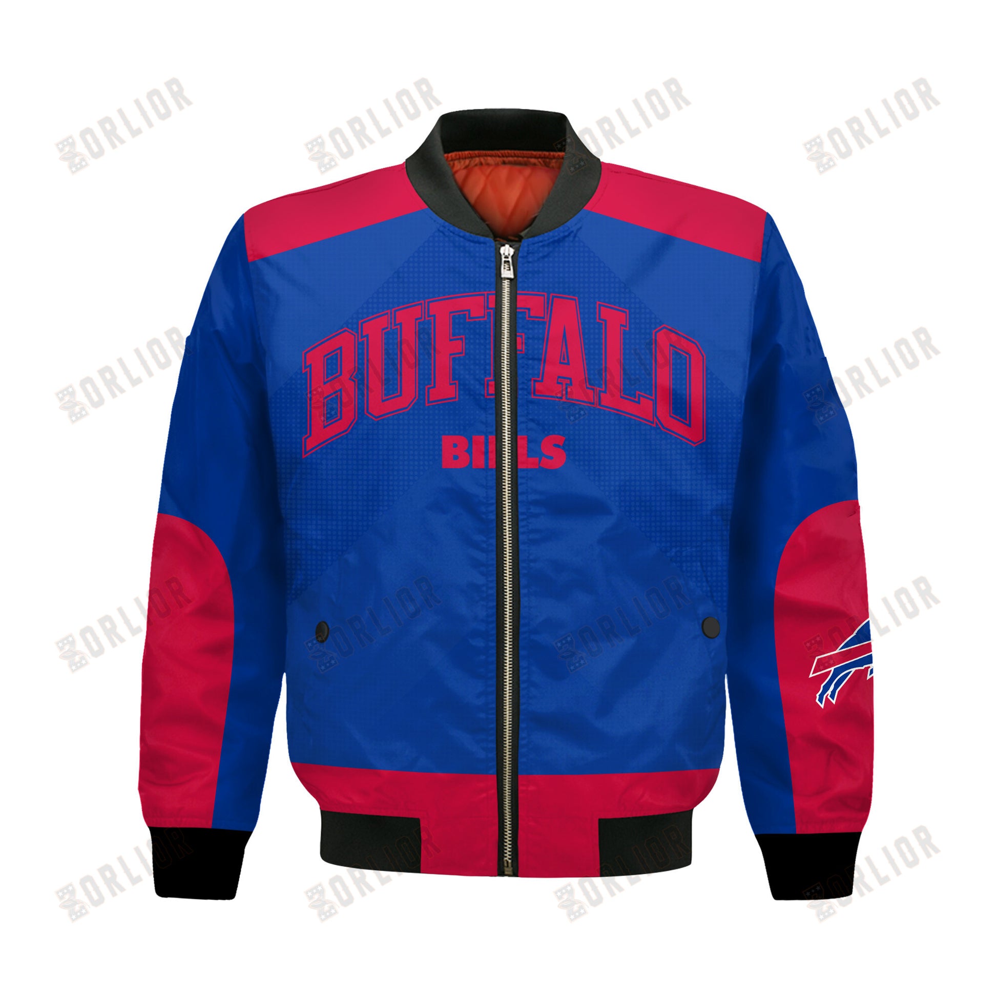 Buffalo Bills Football Team 2024 - 25 Stay Ahead Of The Trend Bomber Jacket
