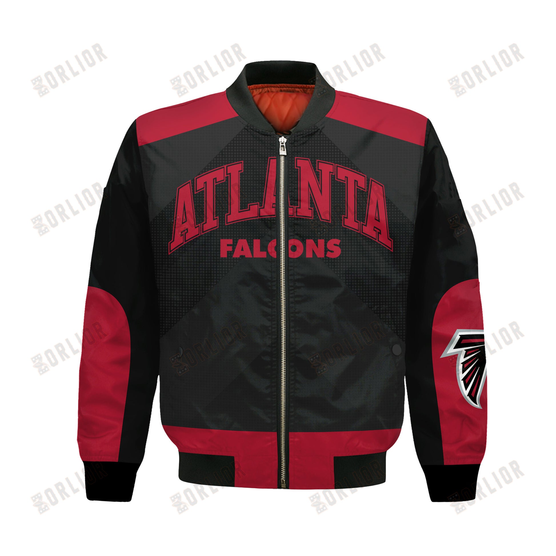 Atlanta Falcons Football Team 2024 - 25 Stay Ahead Of The Trend Bomber Jacket