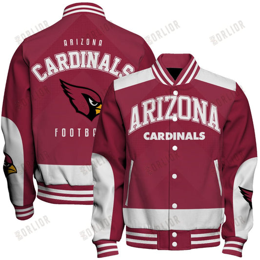 Arizona Cardinals Football Team 2024 - 25 Stay Ahead Of The Trend Unisex Varsity Jacket