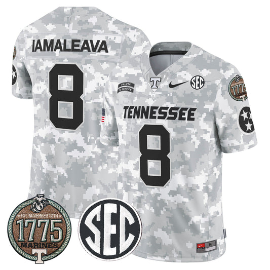 Volunteers 2024 Salute to Service Establishment Year Patch Vapor Limited Jersey - All Stitched