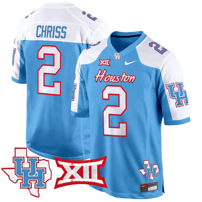 Houston Cougars 2024 Game Jersey - All Stitched