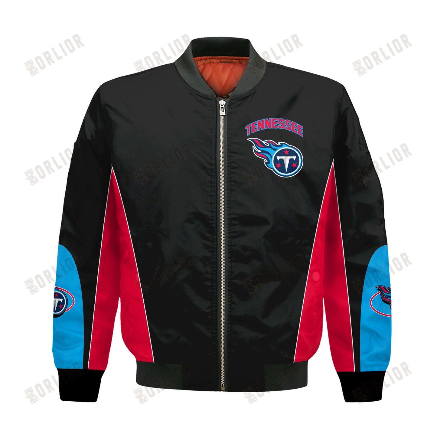 Tennessee Titans Football Team 2024 - 25 In Sync With The Home Team Bomber Jacket