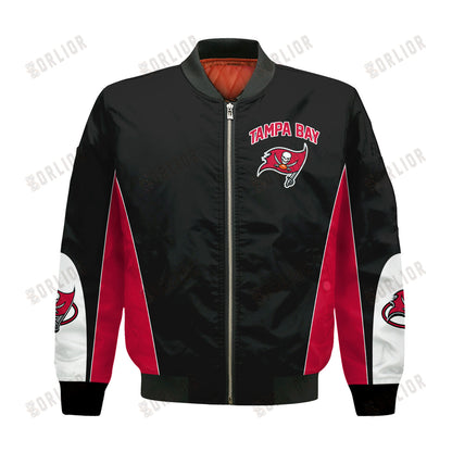 Tampa Bay Buccaneers Football Team 2024 - 25 In Sync With The Home Team Bomber Jacket