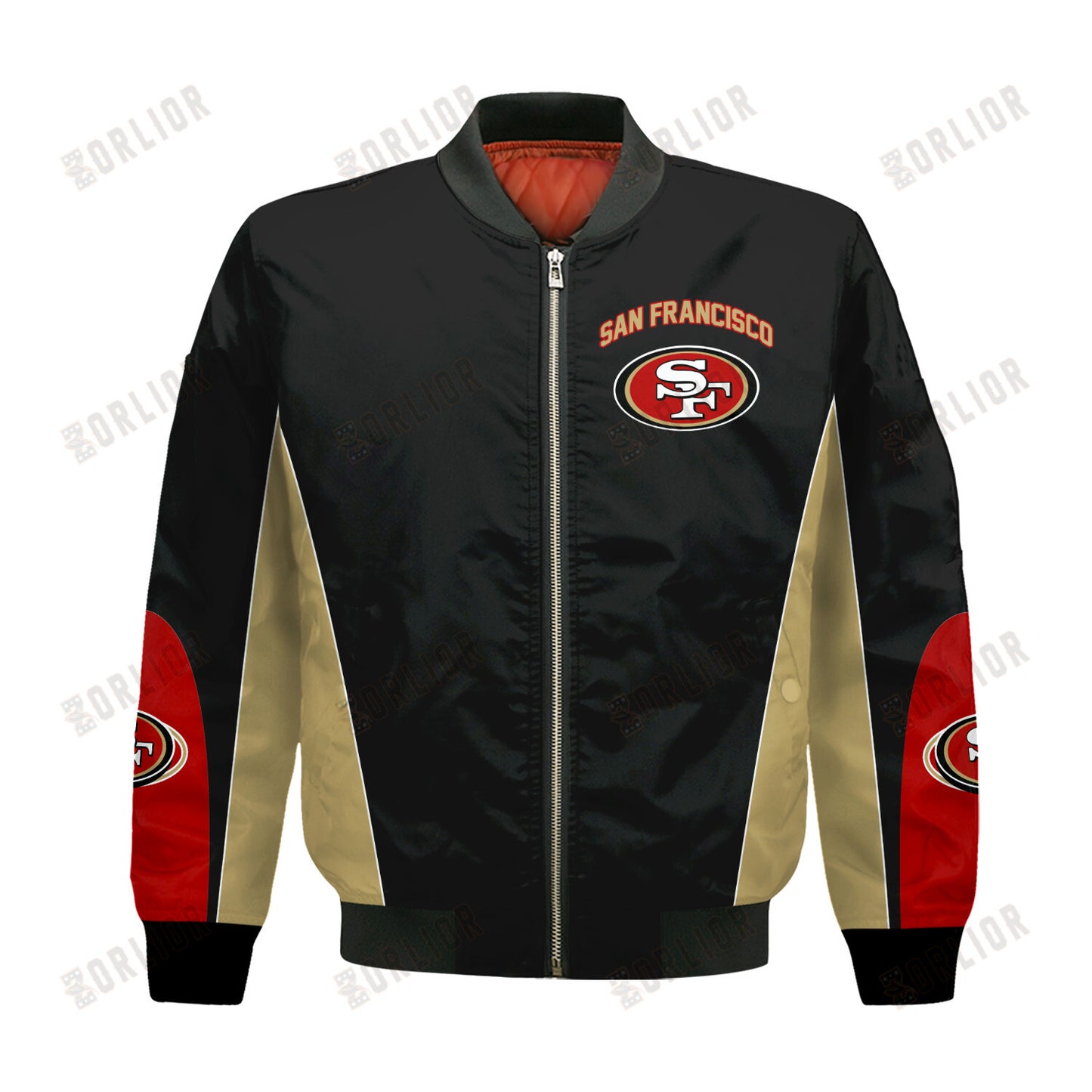 San Francisco 49ers Football Team 2024 - 25 In Sync With The Home Team Bomber Jacket