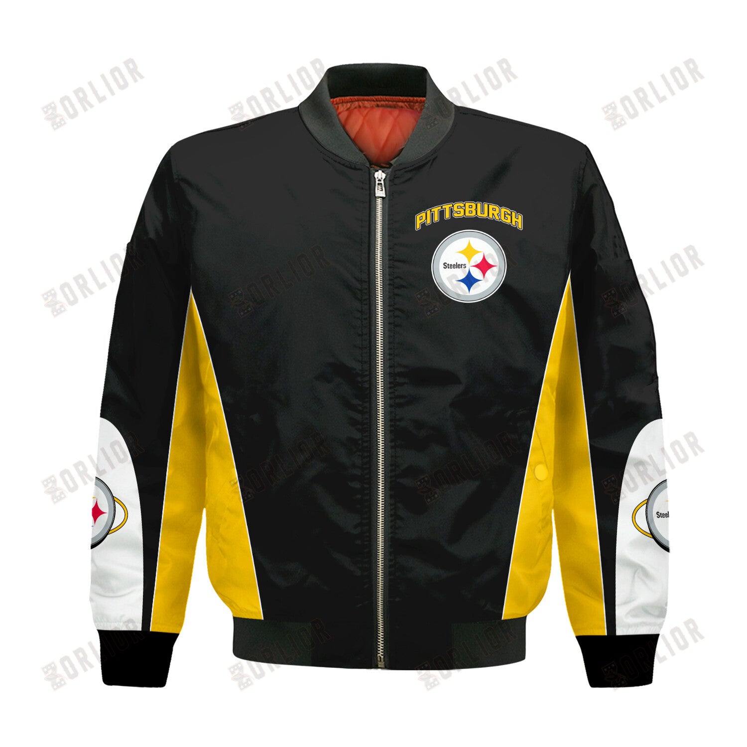 Pittsburgh Steelers Football Team 2024 - 25 In Sync With The Home Team Bomber Jacket