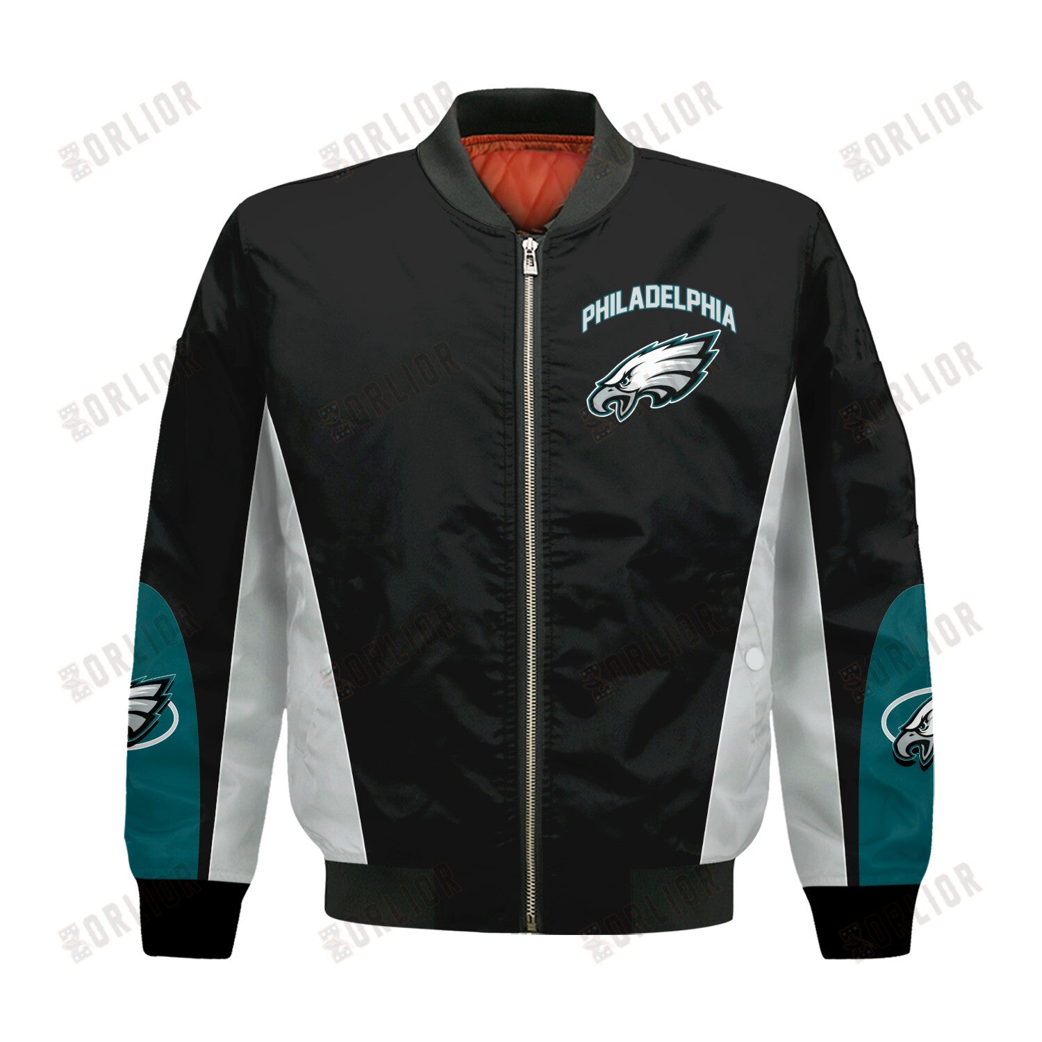 Philadelphia Eagles Football Team 2024 - 25 In Sync With The Home Team Bomber Jacket