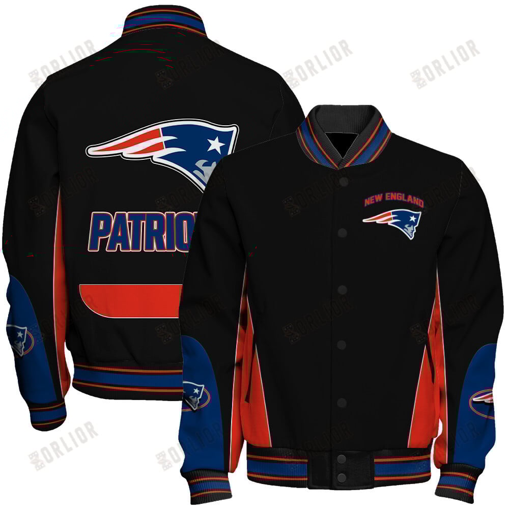New England Patriots Football Team 2024 - 25 In Sync With The Home Team Unisex Varsity Jacket