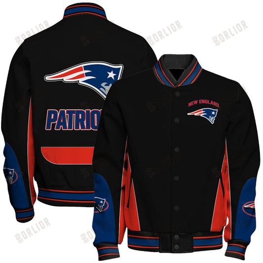 New England Patriots Football Team 2024 - 25 In Sync With The Home Team Unisex Varsity Jacket