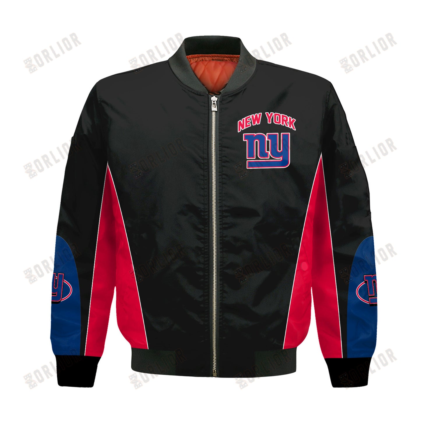 New York Giants Football Team 2024 - 25 In Sync With The Home Team Bomber Jacket