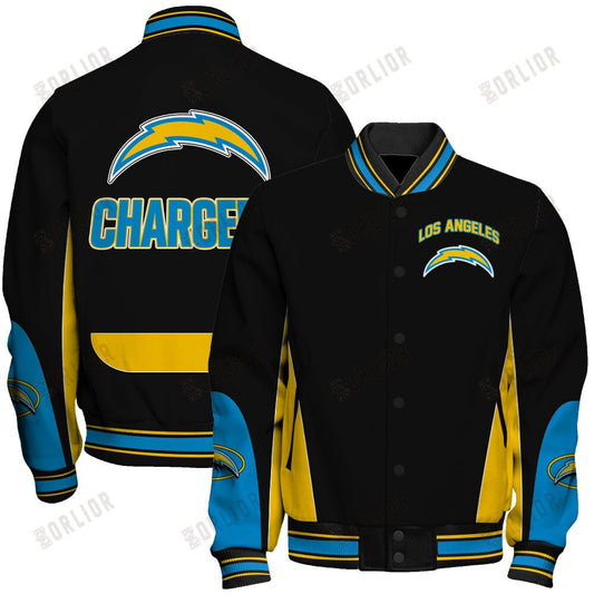 Los Angeles Chargers Football Team 2024 - 25 In Sync With The Home Team Unisex Varsity Jacket