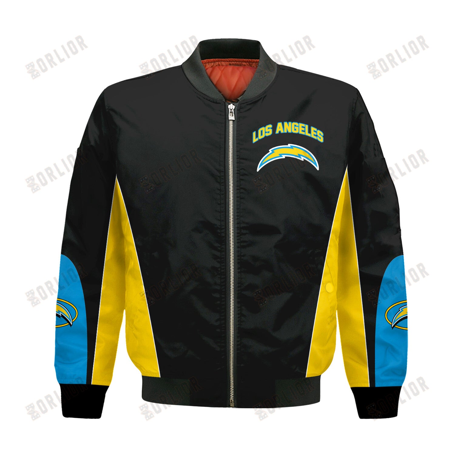 Los Angeles Chargers Football Team 2024 - 25 In Sync With The Home Team Bomber Jacket