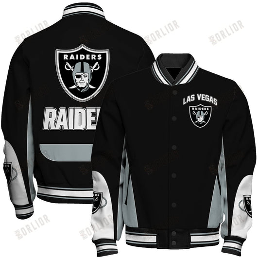Las Vegas Raiders Football Team 2024 - 25 In Sync With The Home Team Unisex Varsity Jacket