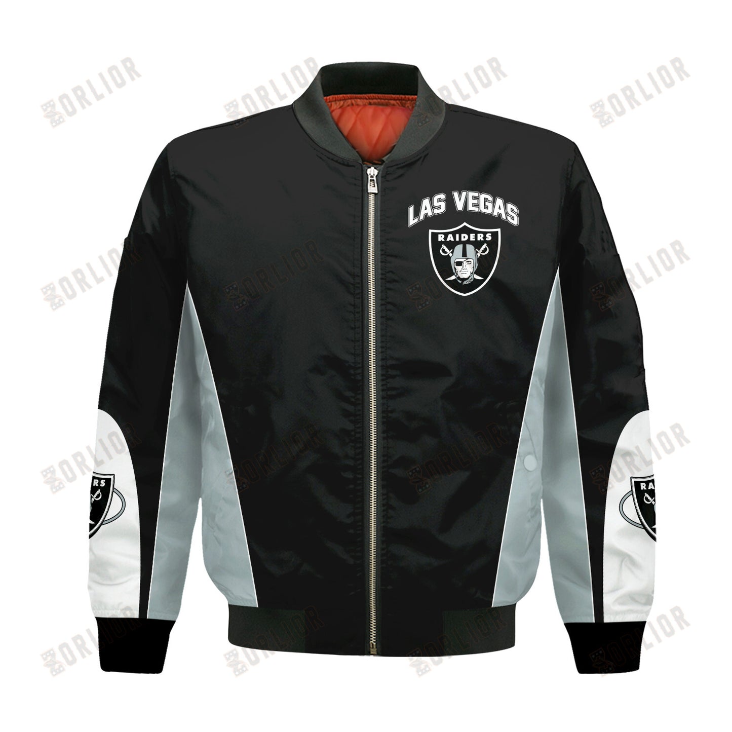 Las Vegas Raiders Football Team 2024 - 25 In Sync With The Home Team Bomber Jacket