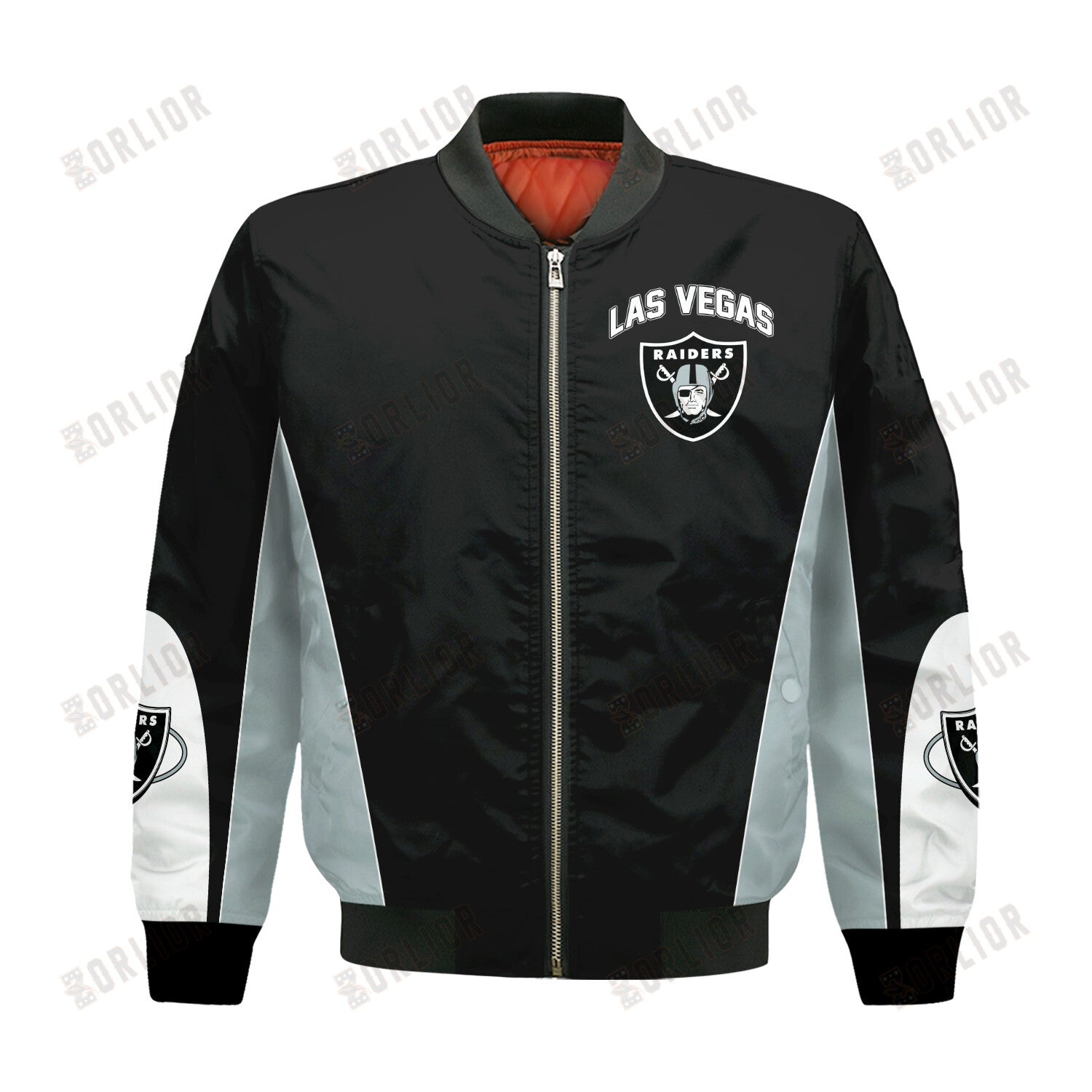 Las Vegas Raiders Football Team 2024 - 25 In Sync With The Home Team Bomber Jacket