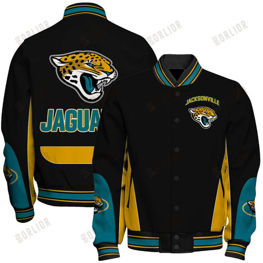 Jacksonville Jaguars Football Team 2024 - 25 In Sync With The Home Team Unisex Varsity Jacket