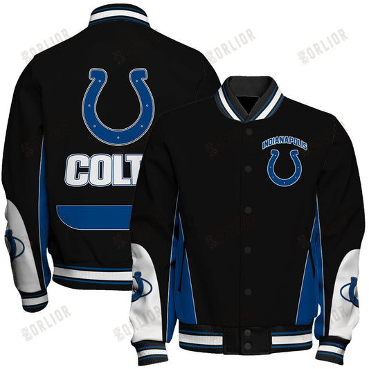 Indianapolis Colts Football Team 2024 - 25 In Sync With The Home Team Unisex Varsity Jacket